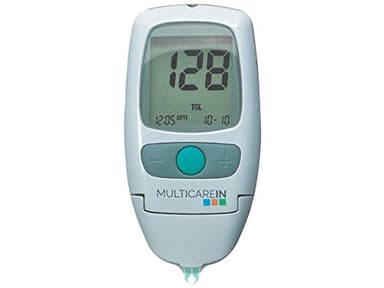 PRIMA Multicarein Kit Multiparametrico - Misuratore di Colesterolo, Glicemia, Trigliceridi