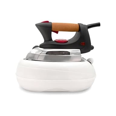 Ferro da Stiro con Caldaia 2400W - Sistema Stirante a Vapore 0,8L - Ferro da Stiro a Caldaia Carica Continua con Piastra in Acciaio Inox