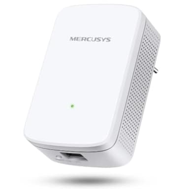 Mercusys TP-Link ME10 Ripetitore Wireless WiFi Extender e Access Point, Velocità Single Band 300Mbps, Porta LAN, Potenzia la tua Copertura Wi-Fi, Compatibile con Modem Router