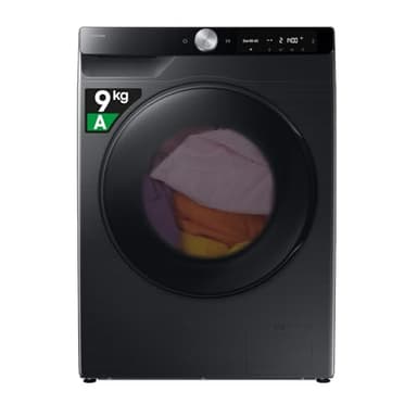 Samsung Lavasciuga Slim AI Control EcoDosatore WD90DG6G94BB, 9+5 kg, Wifi, Ecodosatore, AI Wash, Carica Frontale, 60L x 85H x 48P cm