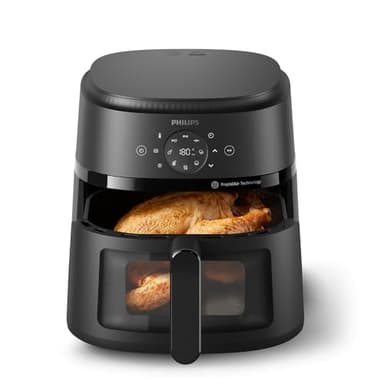 Philips Airfryer Serie 2000 – Friggitrice 6,2L Con Finestrella di cottura, RapidAir, 13 Modalità di Cottura, 90% di Grassi in Meno, Facile da Pulire, Touchscreen, Risparmio Energetico (NA230/00)