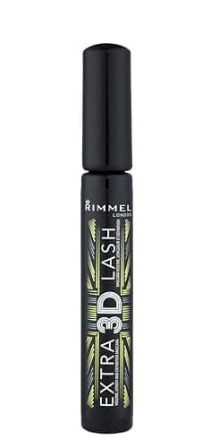Rimmel London Mascara Extra Super Lash 3D - Volume, Lunghezza e Definizione - 003 Extreme Black/Nero Estremo - 8 ml
