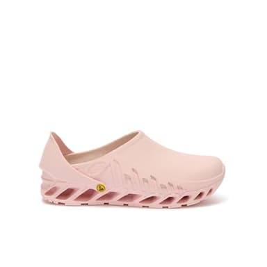 Scholl Evoflex, Scarpe da Lavoro per Settore Medico Unisex - Adulto, Rosa Pallido, 45 EU