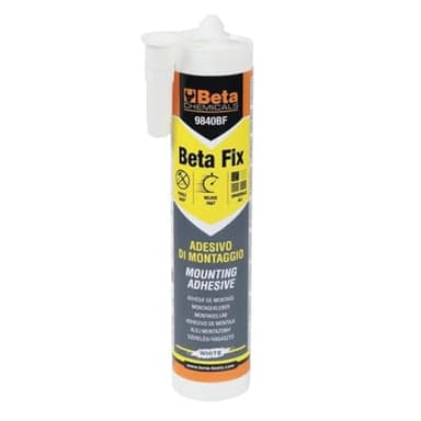 Beta Fix Adesivo di Montaggio Ultraforte, Presa Istantanea, Elevata Resistenza Meccanica, Senza Solventi