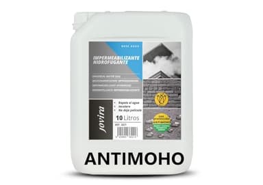 JOVIRA PINTURAS Impermeabilizzante Idrorepellente A. Protezione idrorepellente totale per facciate, tetti, terrazze, marciapiedi, pareti, etc. (10 Litres, Impermeabilizzante Anti-muffa)