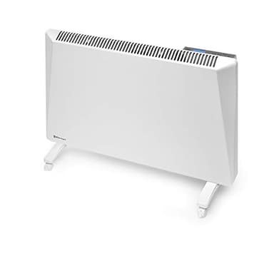 Radialight Sirio Radiatore Elettrico a Convezione Naturale Portatile Basso Consumo Controllo Digitale dei Consumi e della Temperatura Programmabile Protezione Umidità IP24 (1000W)