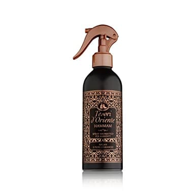 Tesori d'Oriente - Profumatore Casa Spray Hammam, dalle Note di Gelsomino e Fiori d'Arancio, Crea un’Atmosfera Raffinata e Accogliente con Poche Vaporizzazioni, 250 ml