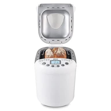 MEDION Macchina per il pane fino a 1000g, macchina del pane con 19 programmi, funzione mantenimento calore, robot da cucina multifunzionale, impastatrice, fornetto elettrico con timer, MD 11011