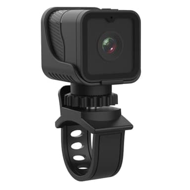 Sirxlevcy Mini Telecamera Impermeabile 1080P HD WiFi con Hotspot Portatile per Moto, Bicicletta, Registratore di Movimento DV
