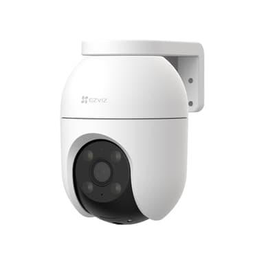EZVIZ Telecamera Wi-Fi Esterno 1080p, Telecamera Motorizzata per Esterni con Copertura a 360°, Visione Notturna a Colori, Rilevamento di Persone, Tracciamento Automatico, Alexa/Google, C8c 2MP
