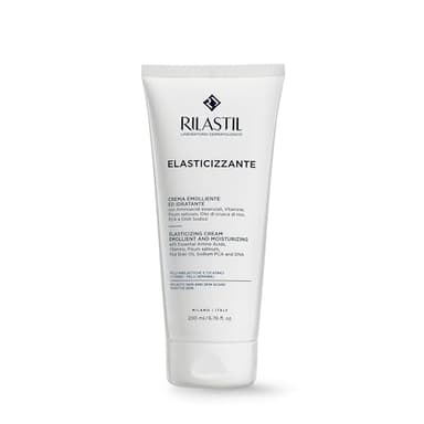 Rilastil Crema Viso e Corpo, Trattamento delle Cicatrici, Emolliente ed Idratante per Pelli Sensibili, 200ml