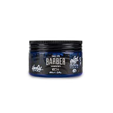 BARBER MARMARA No.34 Hair Styling Gel da 250 ml, gel per capelli da uomo, forte tenuta, non si attacca e non lascia residui, senza alcool, profumo fresco, gel per capelli bagnati, effetto gommoso