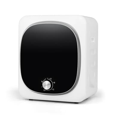 COSTWAY 800W Asciugatrice Portatile, Asciugatrice Compatta con 5 Modalità di Asciugatura, Tamburo in Acciaio Inox, Capacità 5 kg, Ideale per Casa Appartamento, 48x40x56 cm (Stile 1)