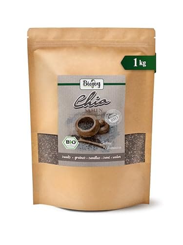 Biojoy Semi di Chia crudi Biologici (1 kg), interi (Salvia hispanica)