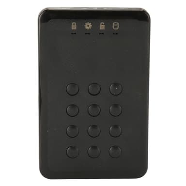 Bewinner Disco Rigido Portatile USB 3.0 da 3 TB, Custodia per Disco Rigido Esterno Portatile Crittografato con Accesso Tramite Password SATA