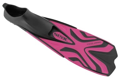 Seac Azzurra, Pinne da Snorkeling per Adulti e Bambini, Scarpetta Chiusa in morbida Gomma, rosa, 38/39