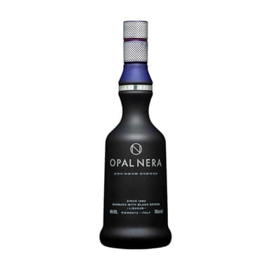 Opal Nera Francoli Liquori Nazionali 70 cl - Anice Liquore Sambuca dal Colore Nero-Violaceo - Ideale per Cocktails e Long-Drinks