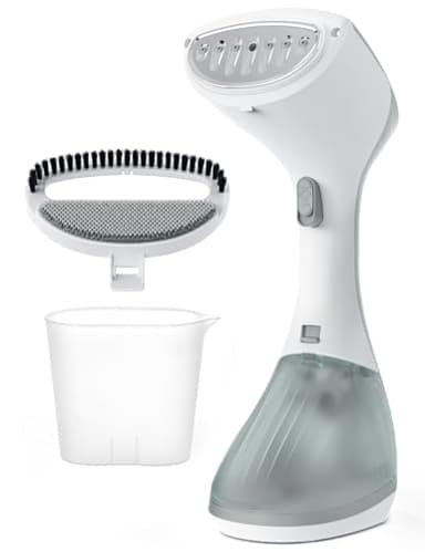AROEVE Ferro da Stiro Verticale, 1300W Stiravapore Portatile, Serbatoio Grande da 260 ml, 2 Modalità Vapore, Compatto e Portatile per Casa, Ufficio, Viaggi – Rimuovi le Pieghe in Modo Efficiente