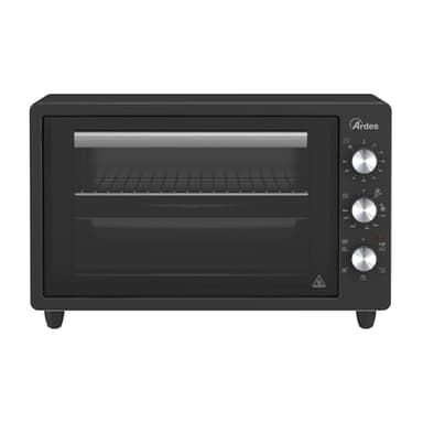 Ardes Kratos 37L AROVEN371 - Forno elettrico ventilato 37 litri - Fornetto ventilato con 5 modalità di cottura, temperatura 40-280°C, timer 90', luce interna, doppio vetro, interno smaltato