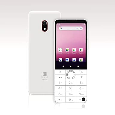 QIN - Phones Mini Smart Button QinF22Pro con touch screen da 3,54", smartphone 4G Dumb sbloccati/4+64 GB/2 MP + 8 MP/Android 12 Basic Phone con Whatsapp for Works,Minimalist,Senior