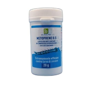Metoprene 0.5 Larvicida Anti Zanzare In Compresse Effervescenti Pz.10 Da gr.2
