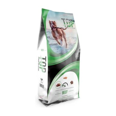 Top Beef - Gusto manzo, cibo secco adatto al mantenimento di cani adulti di taglia media/grande - 20kg