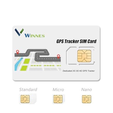 Scheda SIM per localizzatore GPS per auto