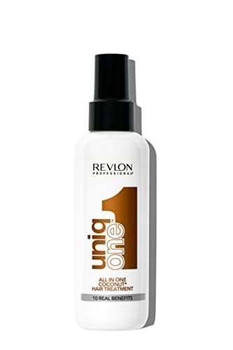 Revlon Professional UniqOne Coconut, Trattamento per Capelli Senza Risciaquo, All in One, Idrata, Protegge e Ripara (150ml), Fragranza al Cocco