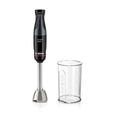 Bosch ErgoMaster Serie 4 Frullatore a Immersione, 1000 W, Plastica, Nero