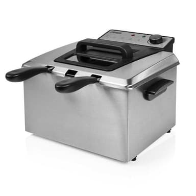 Princess Friggitrice Elettrica ad Olio, 3270 Watt, 5 Litri, Metallo Smaltato e Acciaio Inox,185000