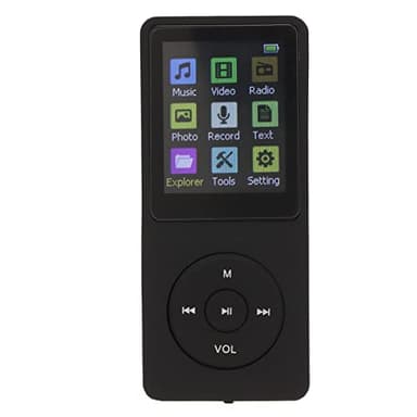 Lettore Musicale MP4 Lettore Musicale Digitale LCD 1,8 Pollici, Lettore MP3 MP4 Ultra Sottile Supporto 32GMemory Card Lettore Musicale Digitale Portatile Video per Viaggi