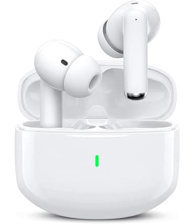 Cuffie Bluetooth, Auricolari wireless Bluetooth 5.3 In Ear, 48 Ore Cuffie Wireless Stereo HiFi con 4 ENC Cancellazione Rumore Mic, IP7 Impermeabili Cuffiette Senza Fili per Galaxy iOS Android