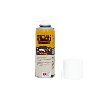 SIGILL, Complet, Antitarlo Fungicida Inodore, Disinfestante Protettivo contro i Tarli e i Funghi del Legno, Certificato come Presidio Medico, 100% Made in Italy, Bomboletta Spray 200 ml