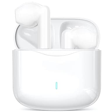 Cuffie Bluetooth, Auricolari Bluetooth 5.3 Wireless Cuffiette con Cancellazione Rumorecon Mic, IP7 Impermeabili Cuffie Wireless, 40 Ore Stereo Auricolare, Cuffie Senza Fili for iPhone iOS Android