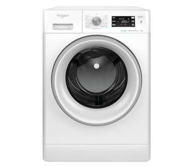 Whirlpool FFB 9269 SV IT - Lavatrice 9 kg Libera Installazione, Carica Frontale, 1200 Giri/Min, Classe A, Tecnologia 6° SENSO, Refresh Vapore, FreshCare+. Dimensioni: 59,5cm x 63cm x 85cm