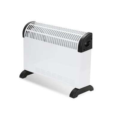 Avilia Termoconvettore Elettrico Silenzioso 2000W - Stufa Elettrica con Piedini Antiscivolo - 3 Impostazioni di Riscaldamento - Protezione Antisurriscaldamento - Ideale per Ambienti Grandi BIANCO