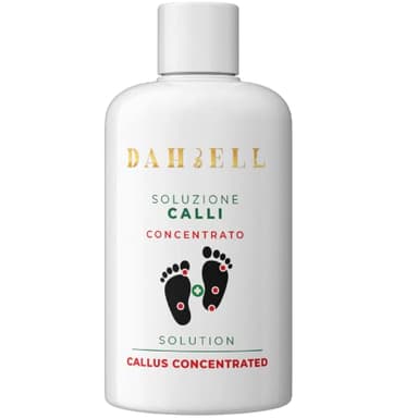Callifugo per piedi liquido per rimozione calli duroni piedi secchi e screpolati occhio di pernice dahbell