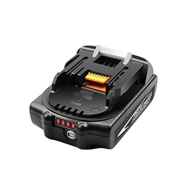 Powayup BL1830B 18V 3.0AhBatteria di sostituzione batteria per Makita 18V BL1835B BL1835 BL1830B BL1830 BL1825B BL1825 BL1820B BL1820 194205-3 LXT-400 con batteria per utensili a LED