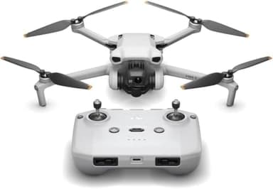 DJI Mini 3 – Mini drone con fotocamera leggero e pieghevole con video in 4K HDR, autonomia di 38 minuti, Riprese verticali native e funzioni intelligenti, C0