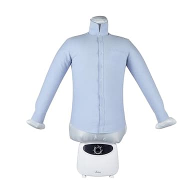 Ardes ARMST01M Stira Camicie Automatico BLOWY M Manichino Asciugatura e Stiratura Magliette, Camicette, Ferro da Stiro Verticale 2 in 1 Asciuga Senza Pieghe con 4 Clip Peso