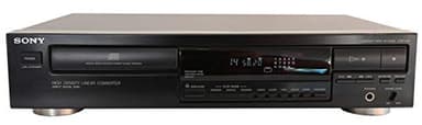 Sony CDP-297 - Lettore CD, colore: Nero