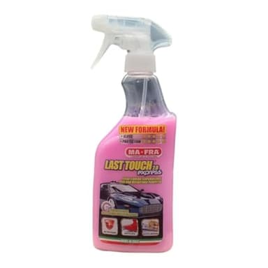 Ma-Fra, Last Touch Express, Cera Liquida per Carrozzeria Auto, Azione Pulente e Protettiva, Effetto Specchio, Effetto Seta, Non Unge, 500 ml, H0543