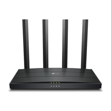 TP-Link Archer AX18 AX1500Mbps Router WiFi 6 Dual-Band, 4 Porta Gigabit, 1201Mbps su 5 GHz e 300Mbps su 2,4 GHz, 4 Antenne Ad Alto Guadagno, Parental Control, Rete Ospiti, QoS, OFDMA, EasyMesh, WPA3