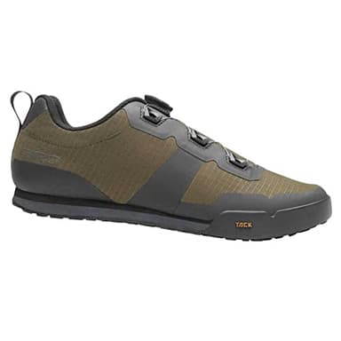 Giro Scarpe da mountain bike unisex con tracker, colore: verde trail/Dark Shadow, 43 EU