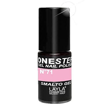 LAYLA Smalto semipermanente unghie One Step - 3in1 Veloce e Facile Applicazione - Durata 3 settimane - Alta pigmantazione - 5ml