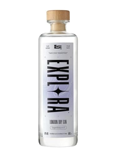 Gin Explora Experience No. 1 50 cl - World Gin Awards 2025 Italian London Dry Gin - Miglior London Dry Gin ITALIANO Al Mondo 2025 - Prodotto Premium Italia - Regalo Bottiglia