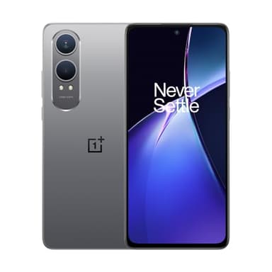 OnePlus Smartphone Nord CE4 Lite 5G, 8 GB RAM + 256 GB ROM, Snapdragon™ 695 5G, schermo AMOLED 6,67" 120 Hz, batteria 5110 mAh, SuperVooc 80 W, ricarica inversa 5 W, super argento