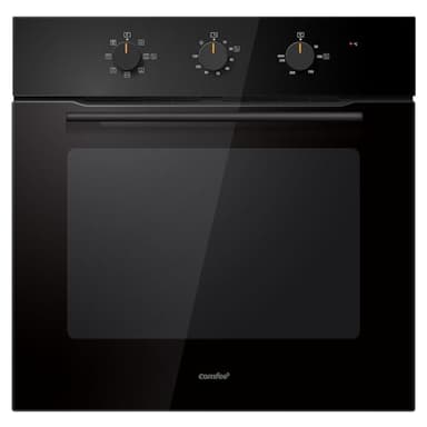 COMFEE' Forno Elettrico da Incasso Ventilato, 60 Litri, Class A, 8 Funzioni, Cottura Multifase, Facile Pulizia, Porta Rimovibile,Cottura AirFry, Nero - CBO60M80M1-BK