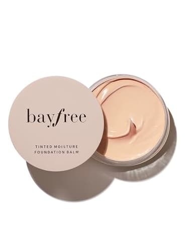bayfree Tinted Moisture Foundation Balm, Fondotinta Coprente Tenuta 24 Ore, Idratante, Leggero e Traspirante, Resistente a Sudore e Umidità, Finish Naturale Scalabile, Trucco Coreano Vegan