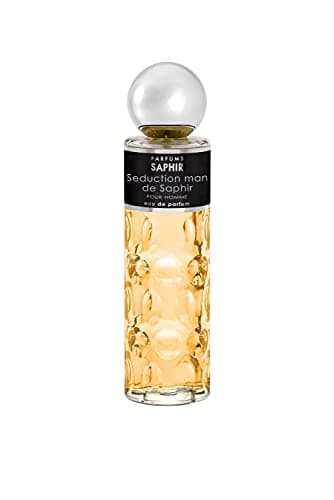 PARFUMS SAPHIR Seduction Man de Saphir, Eau de Parfum con Vaporizzatore Per Uomo, 200 Ml